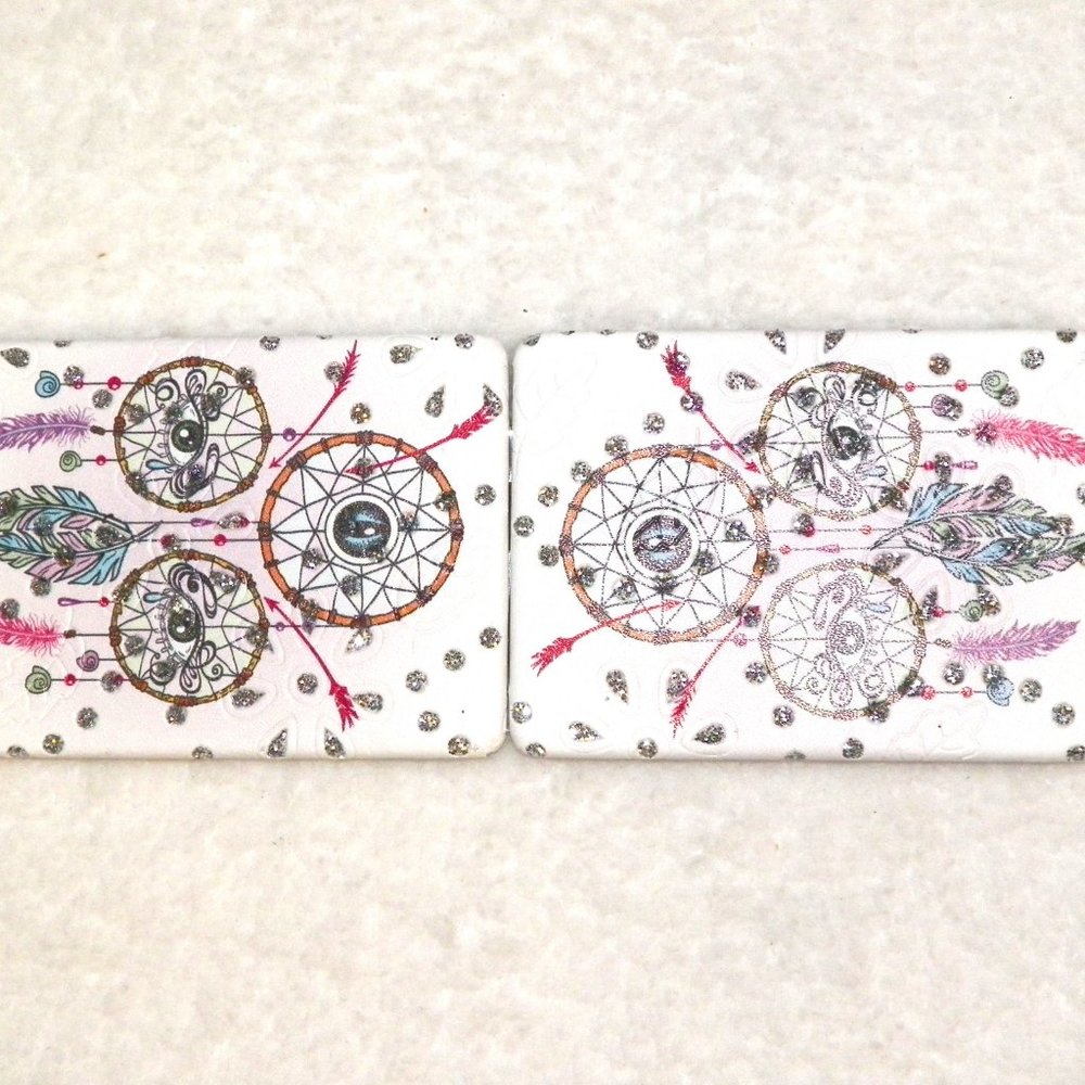 Compact Mirror Embellished Dreamcatcher - Picture 2 of 6